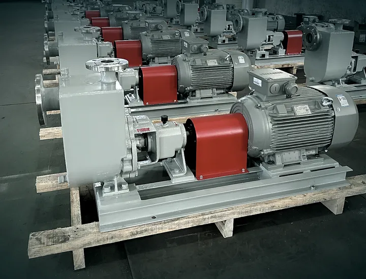 Self-priming pumps