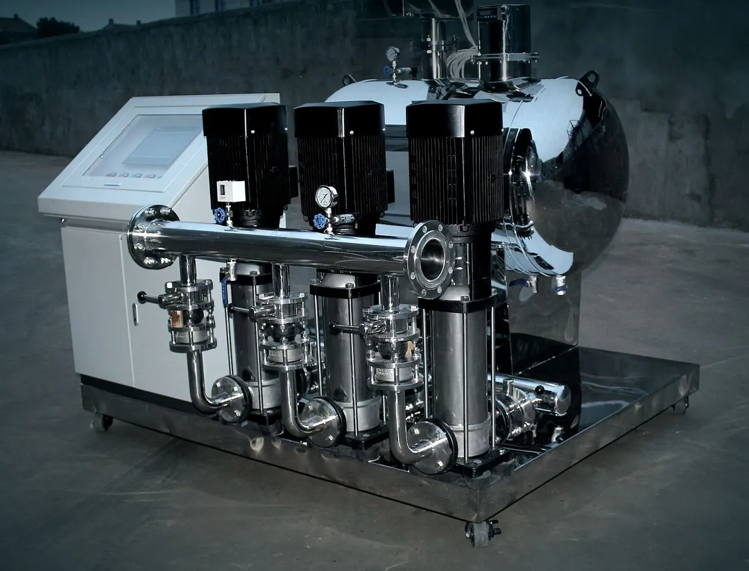 Variable-speed booster sets 1